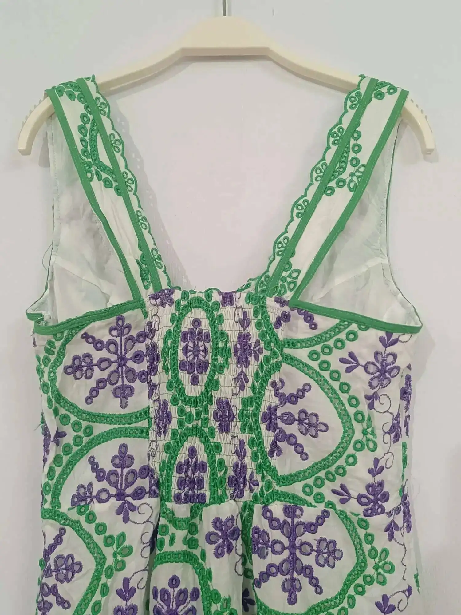 Jamerary Frauen Stickerei Kleider Midi Baumwolle Fischschwanz Meerjungfrau Abschluss ball langes Kleid weibliche Party Nacht Sommer neue Strand Sommerkleid