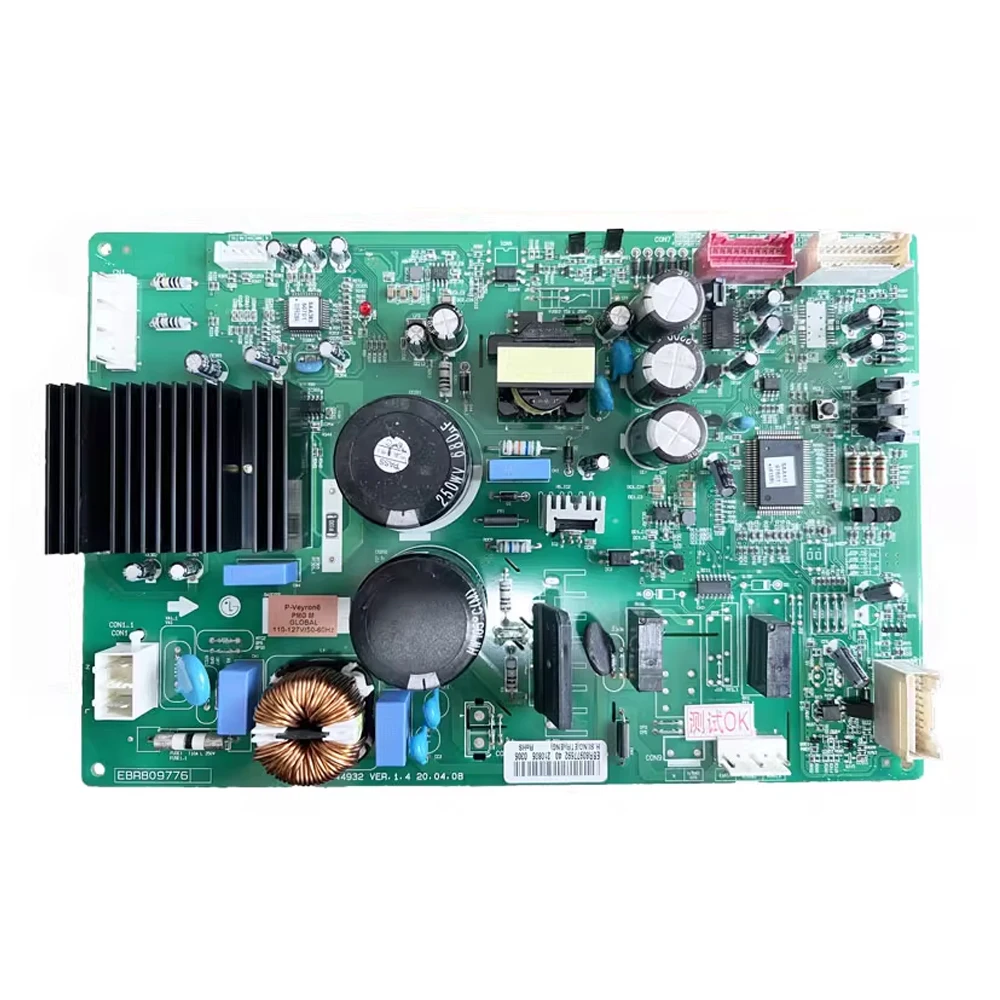 Tablero de control del inversor de la placa base original EBR80977692 para el refrigerador LG