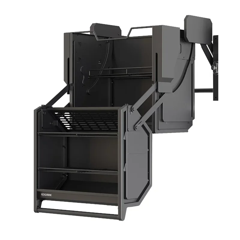 

Double Pull Down Basket Kitchen Pull Out Elevator Lifting Basket Kitchen Lifting And Pulling Basket Cabinet