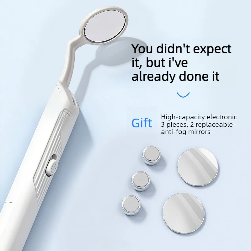 

Anti Fog Oral Mirror Dental Endoscope Dental Viewing Mirror Round Mini Mirror Makeup Mirror Detachable Inspection Tool