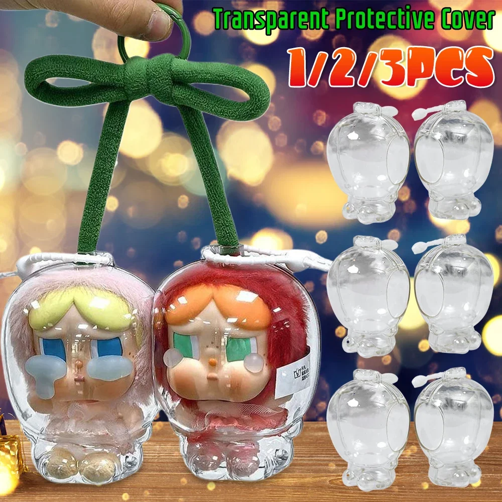 

1-3pcs Bubble Baby Storage Case for Crybaby Cherry Protect Shell Vinyl Backpack Pendant Doll for Dolls Display Storage no doll