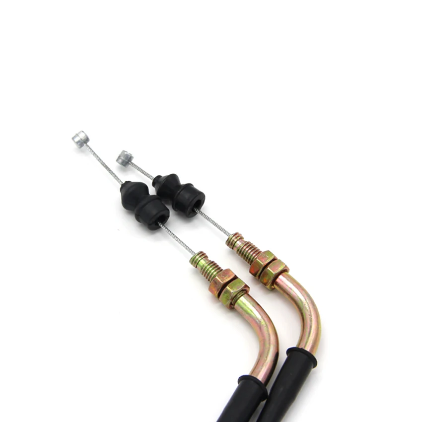 Motorcycle Push&Pull Throttle Cable Line Wires Scooter Acceleration For Honda CH250 Elite 1989 1990 1991-1996 OEM:17910-KAB-770