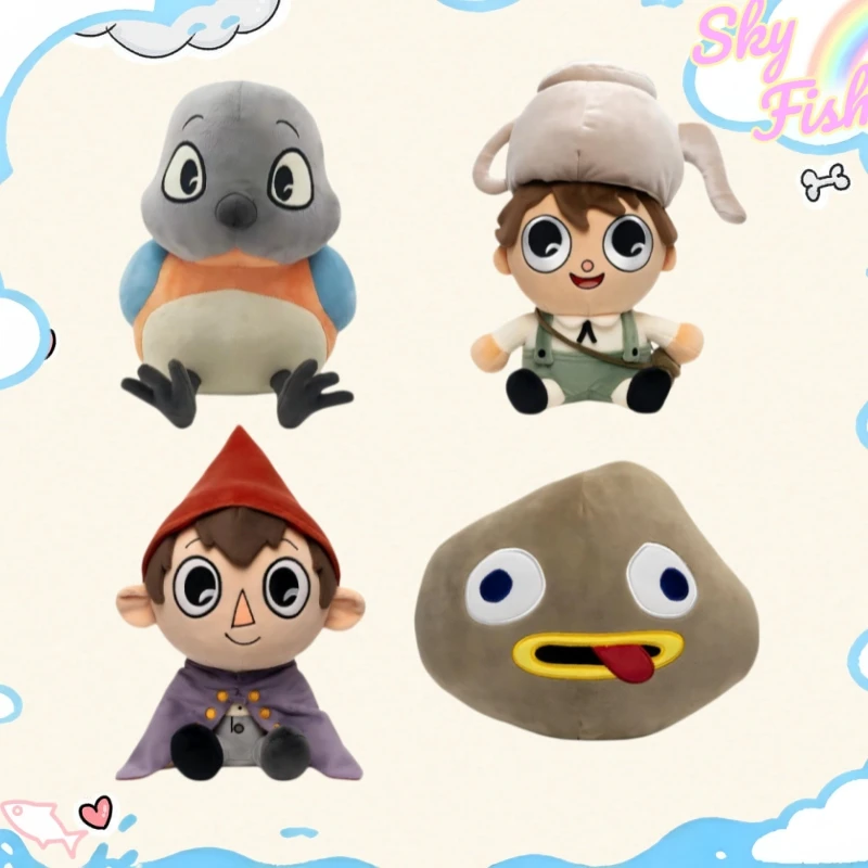 New Over The Garden Wall Wirt Greg Soft Stuffed Figure Cute Character Ornament Home Decor Collectible Hobby Birthday Gift