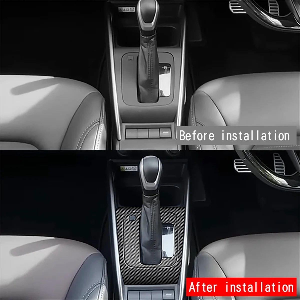 

Popular_Car Gear Shift Panel Frame Shift Knob Trim Sticker for Suzuki RHD