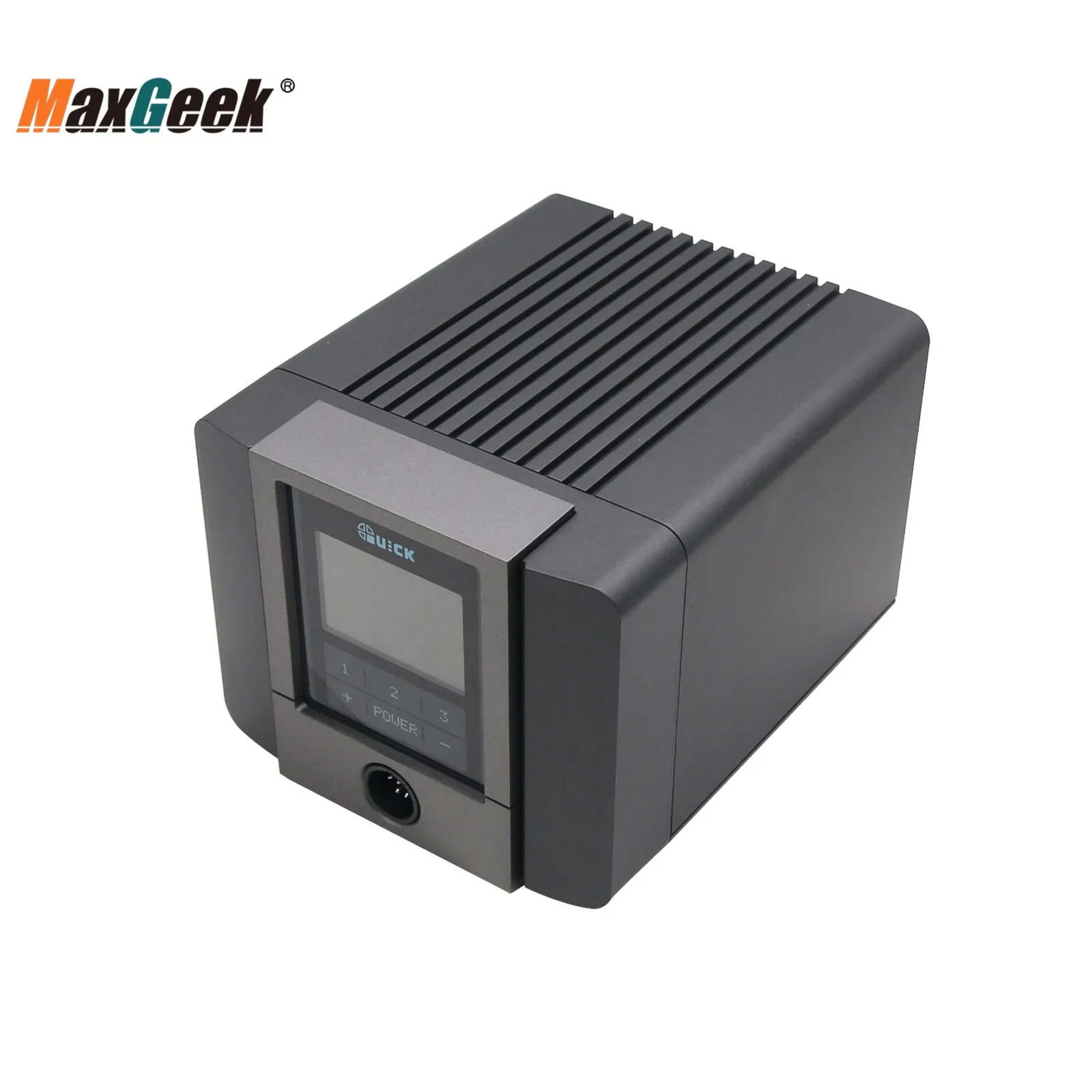 

Maxgeek 120W Lead-Free SMD Soldering Rework Station with Soldering Iron Tip Touch Button Quick TS1200A