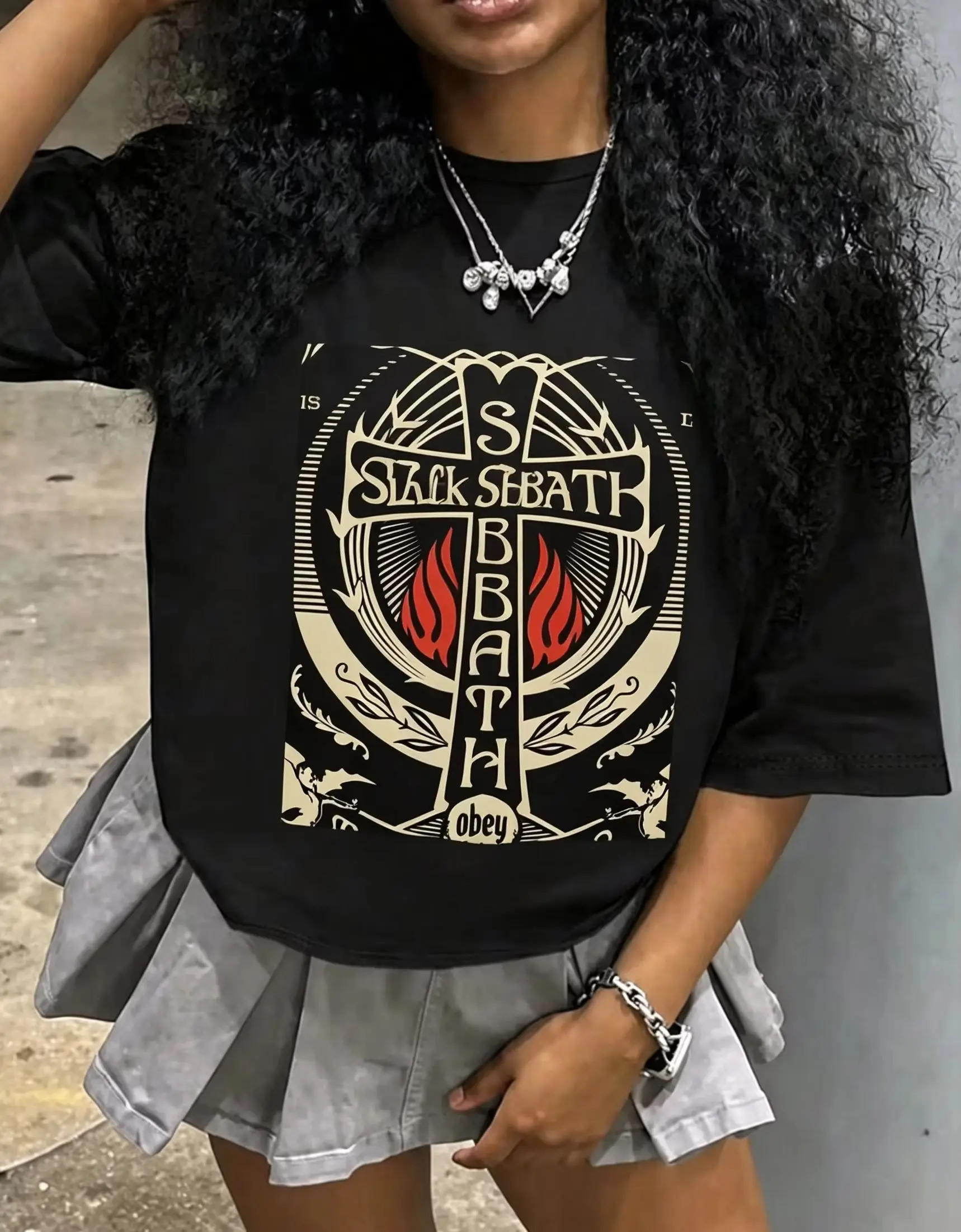 1pc Rock Band Design Heavy Metal Music Printed Cotton T shirt Unisex Men Women Kids Streetwear Casual Vacation Short Sleeve Tops