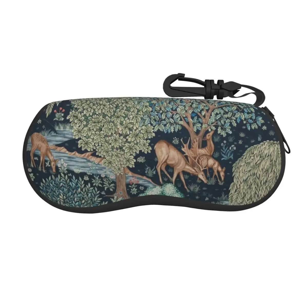 

William Morris Deer Shell Eyeglasses Protector Cases Fashion Sunglass Case Textile Pattern Glasses Pouch