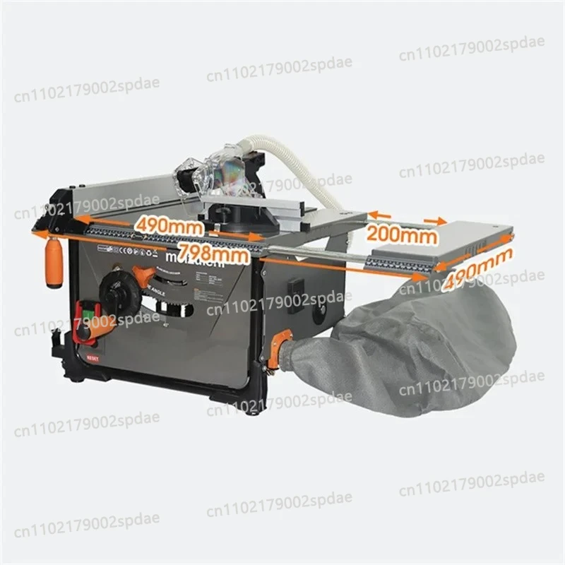 Multifunctional Woodworking Lifting Cutting Saw Solid Wood Floor Dust-free Sliding Table Saw 8-inch Dust-free Cutting Saw