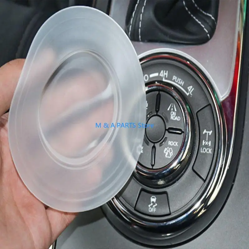 

U1JF Car Dustproof Gear Box Soft Rubber Cover Compatible for Nissan Patrol Y62