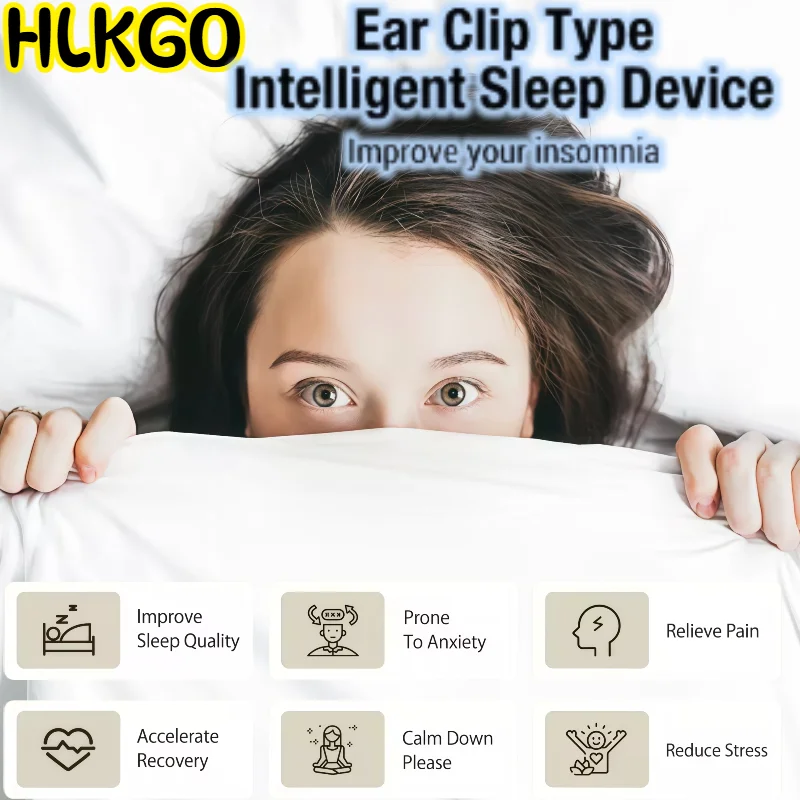 

Медицинский ушной зажим Smart Sleep Aid CES с микротоковым зажимом для лечения хронической бессонницы и стресса