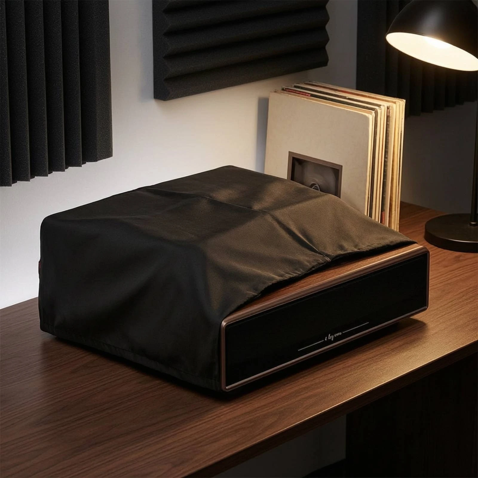 Audio Player Dust Cover Foldable Turntable Dust Cover Acrylic Protector Easy to Clean Flexible for Vinyl Collectors