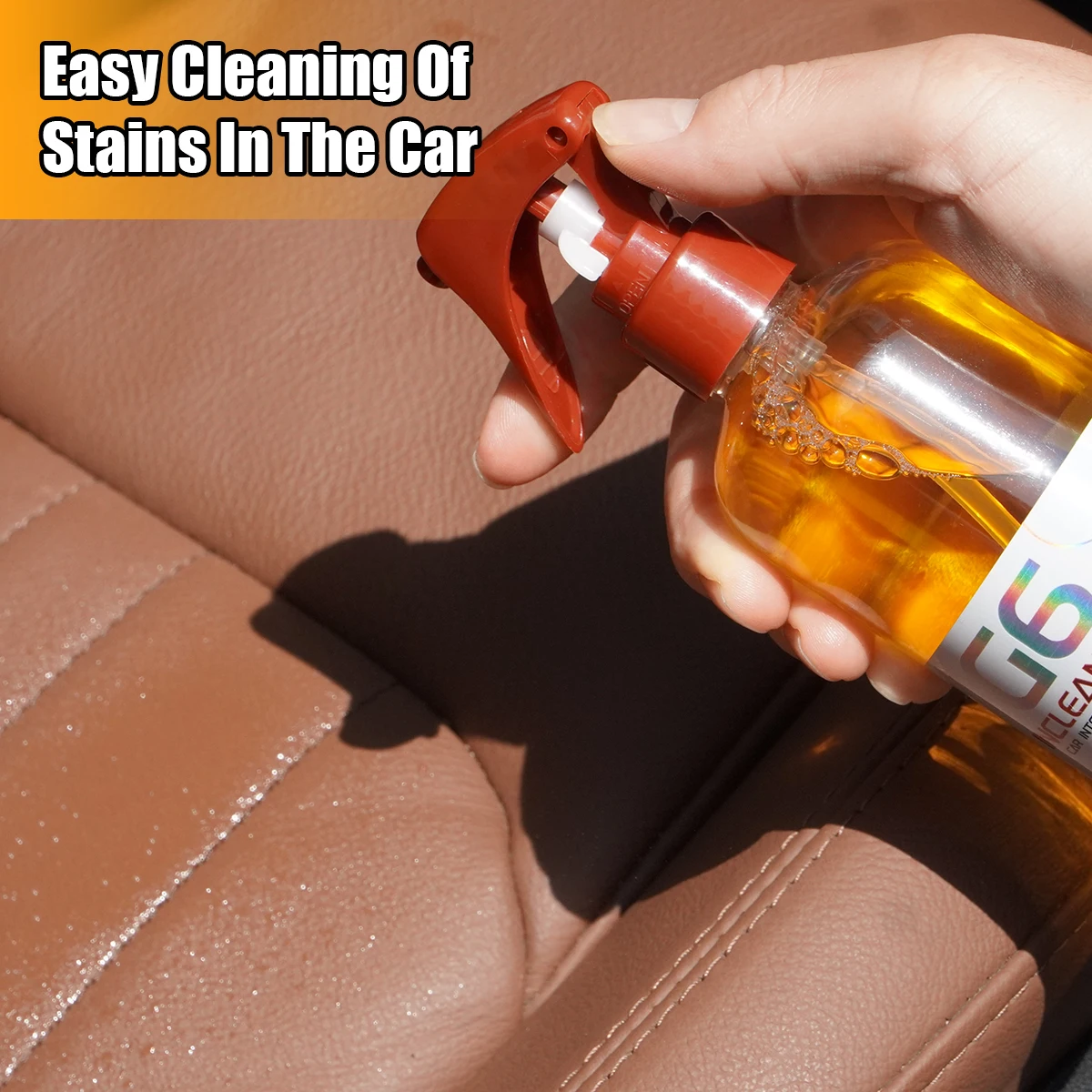 100ml Car Interior Leather Clean Multifunctional Foam Cleaner Strong Decontamination G6 INCLEANSPY