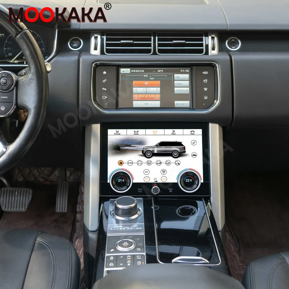 For Land Range Rover Vogue L405 2013-2017 ROVCE Car Climate Board AC Panel Upgrade Touch LCD Screen Car Air Condition System