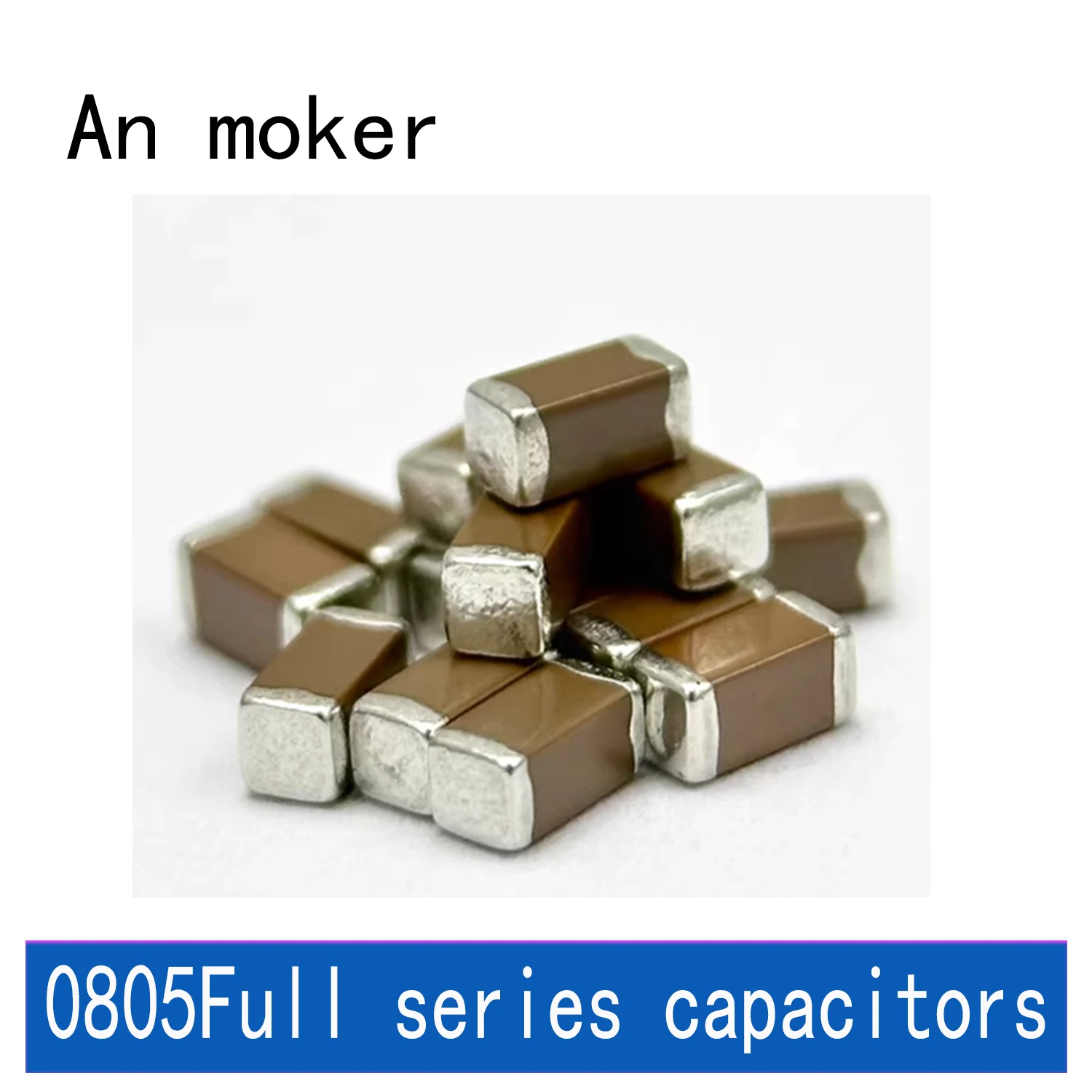 50pcs/lot MLCC Ceramic Capacitors  0805 22pF47pF100pF 1uF 2.2uF 3.3uF 4.7uF 10uF 1uf 22uF 47uF 6.3V 10V 16V 25V 50V 100V X5R X7R