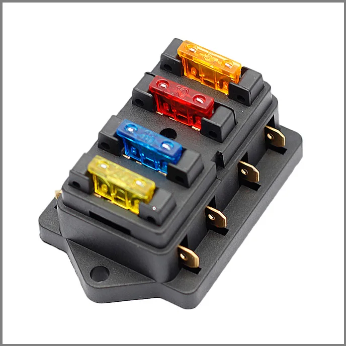 4-way, 6-way, 8/10, multi-way  box multi-gear medium insert fuse holder