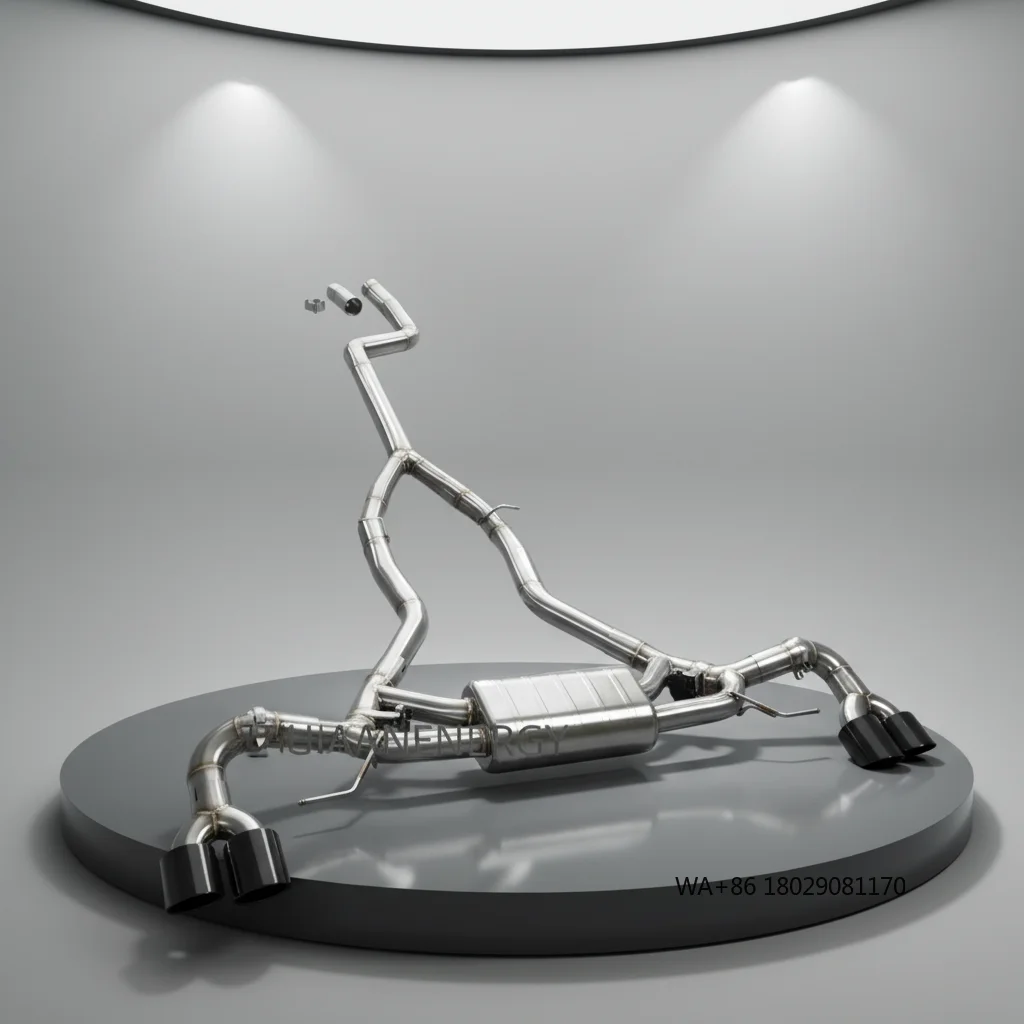 

Выхлопная система Catback для X5 X Drive40i G05 X6 G06 G05 B58 3.0T с электронным управлением клапанами Valvetronic, глушителем и насадками на выхлопные трубы