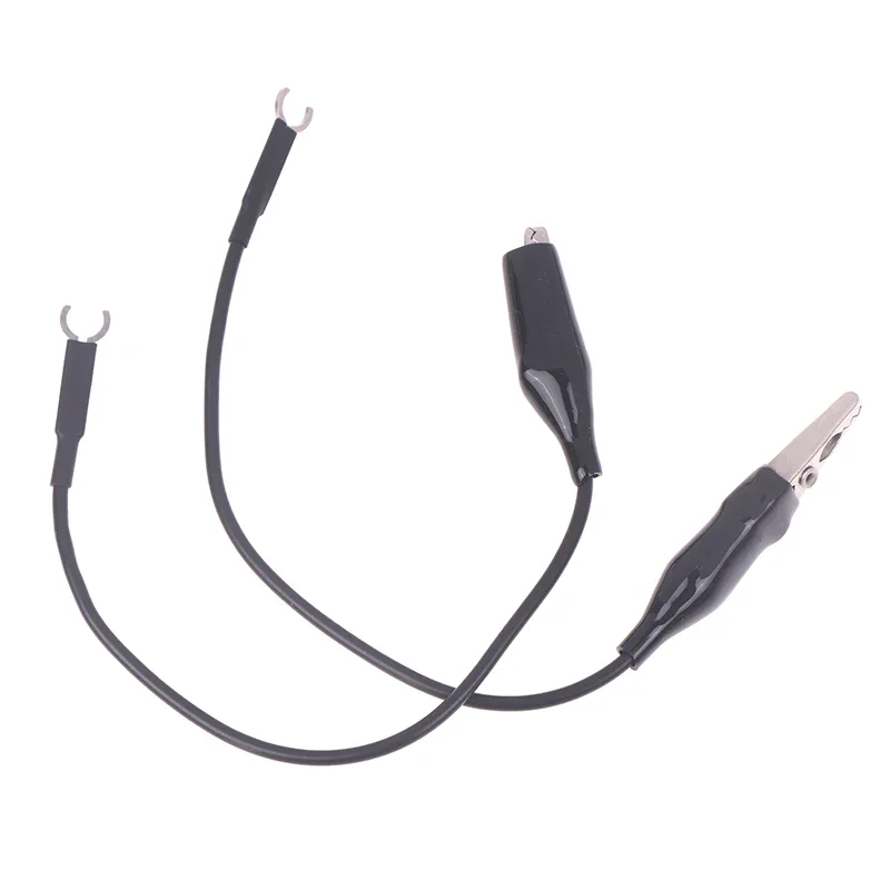 2Pcs 오실로스코프 프로브 접지선 케이블 (클립 포함) 오실로스코프 액세서리 오실로스코프 프로브 접지선 ﻿