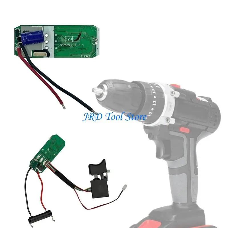 A2UD Daily Repair Drill Control Board Replacement Part, Single Piece Wiring Service Component for Electronic Service Work