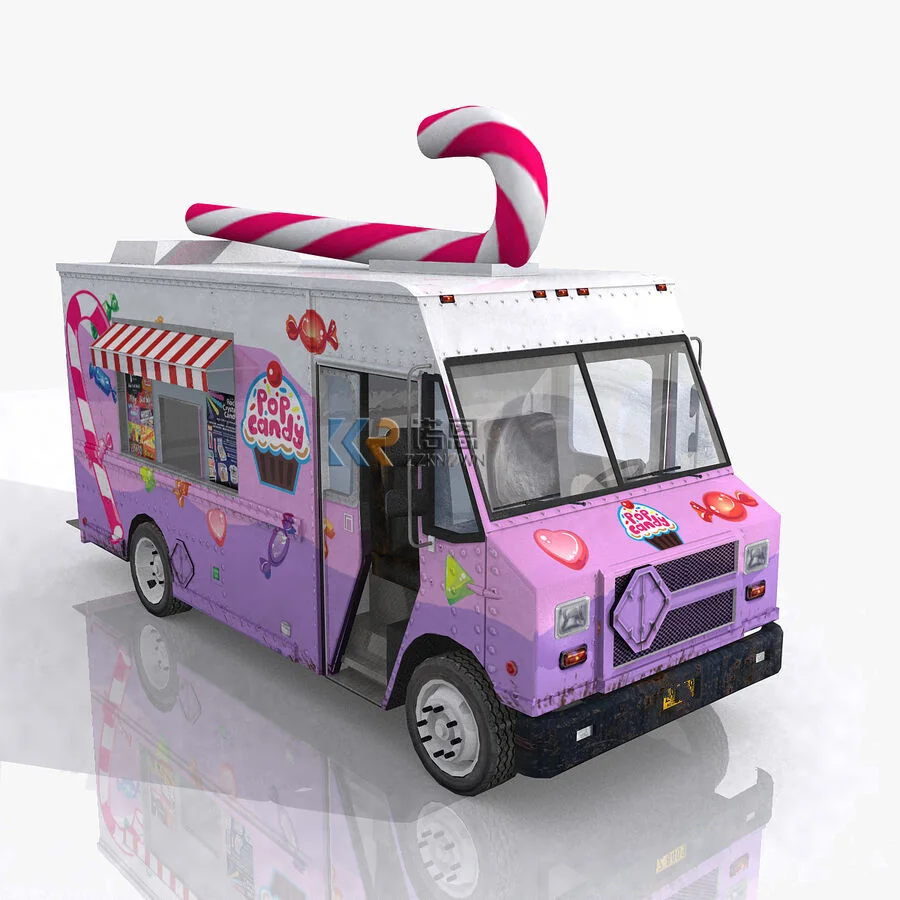 Selling Coffee Van Pizza Trailer Outdoor Mobile Kitchen Hot Dog Truck Ice Cream Truck Electric Food Truck