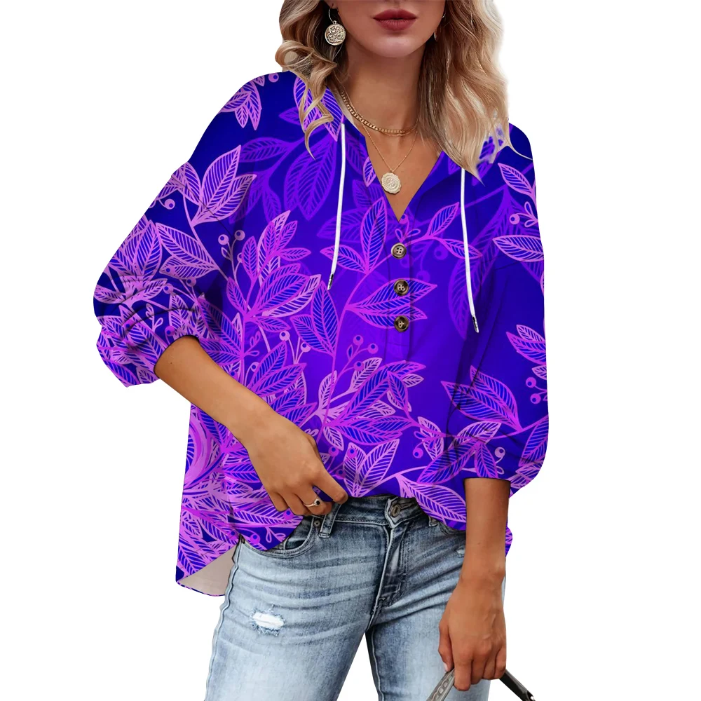 CLOOCL Hoodies Frauen Herbst Langarm Mit Kapuze Sweatshirt Blume Kunstdruck Tops Mode Dünne Mit Kapuze Streetwear Übergroßen