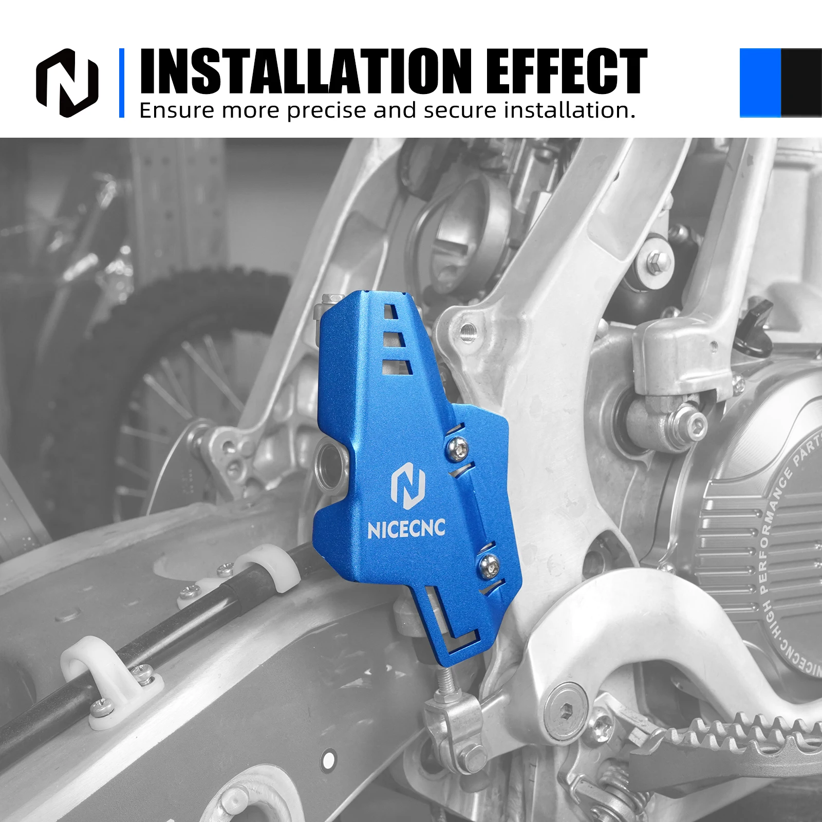 Pelindung Master Silinder Rem Belakang untuk Yamaha YZ125 2009-2024 YZ250 1999-2024 YZ125X YZ250X 2020-2023 YZ250F YZ450F WR250F WR450F