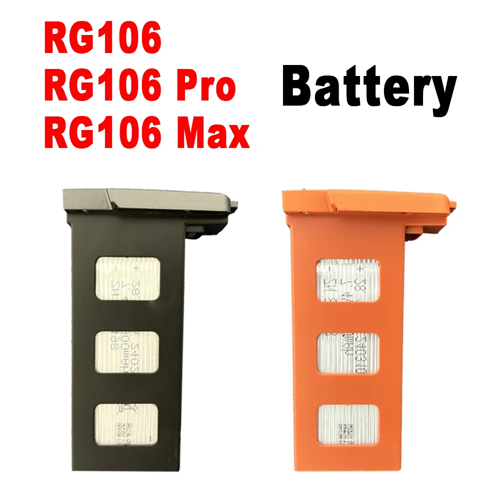 RG106 Drone Battery RG106 Pro Drone Oryginalna bateria 7.4V 3800mAh 28min Fright Time RG106 Drone Akcesoria Bateria zapasowa