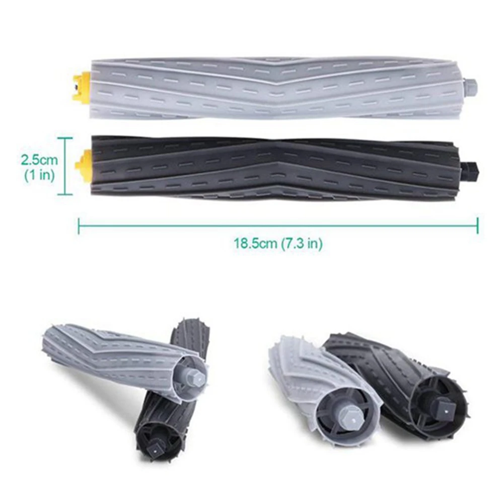 6PCS Tangle-Free Debris Extractor Brush for Irobot Roomba 800 Series 870 880 980 Vacuum Cleaner Replacement