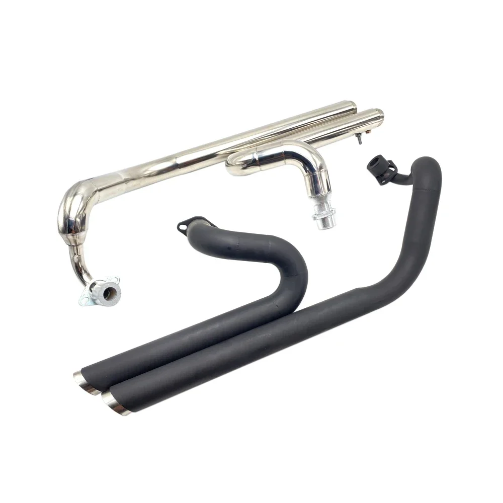 Motorcycle Full Exhaust System Muffler Pipe For Yamaha Drag Star v-star 650, XVS650, DS650, XVS400, 650A, DRAGSTAR 400