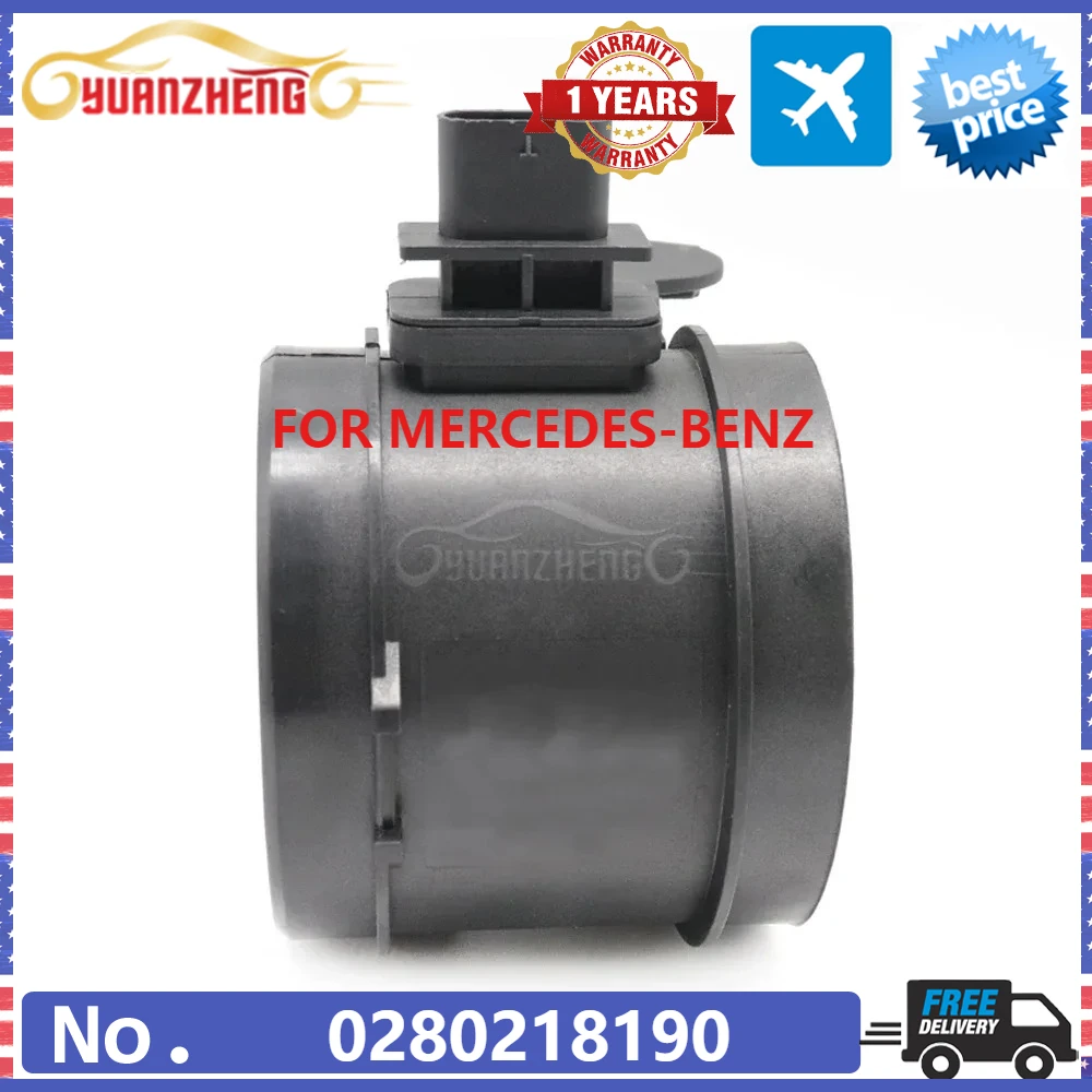 

1 Mass Air Flow Sensor For Mercedes W211 W230 W164 W203 E-CLASS R-CLASS S-CLASS CLC-CLASS GL-CLASS CLK GLK-CLASS CLS 0280218190