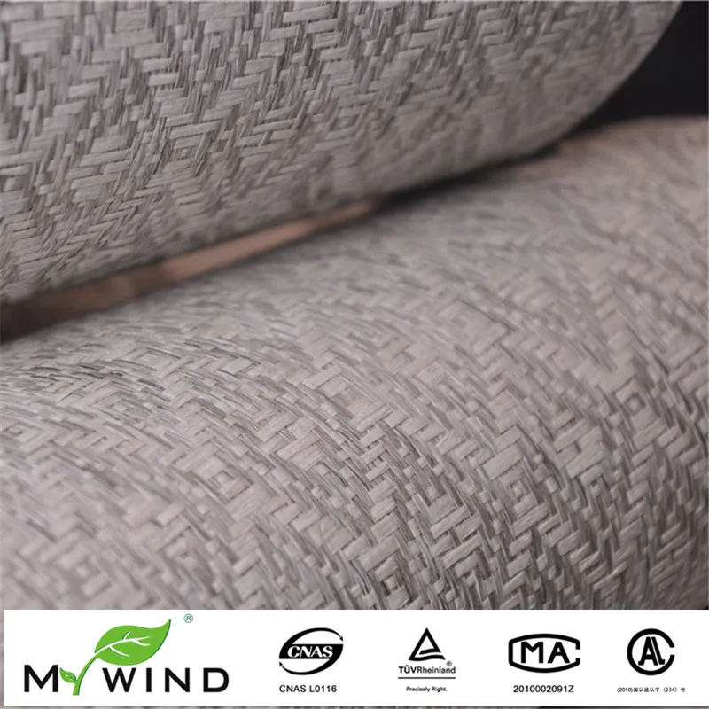 MY WIND New Style Paper Weave Wallpaper Modern  Bedroom Decoration Material  China Import Items  Wallcovering