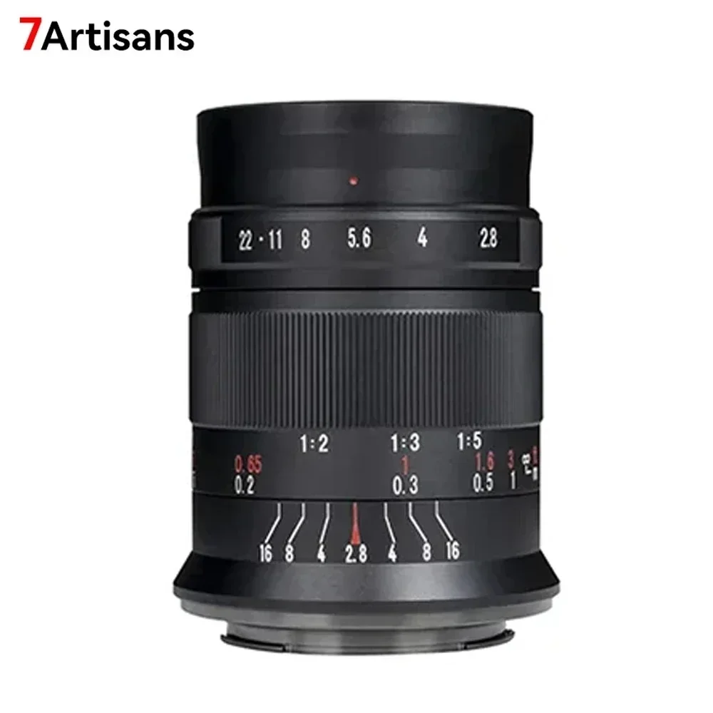 7artisans 60mm F2.8 II Macro APS-C Frame Macro Lens for Potrait Photography with Sony E A7RII X Nikon Z5 Z6 II RF M M43 L Mount