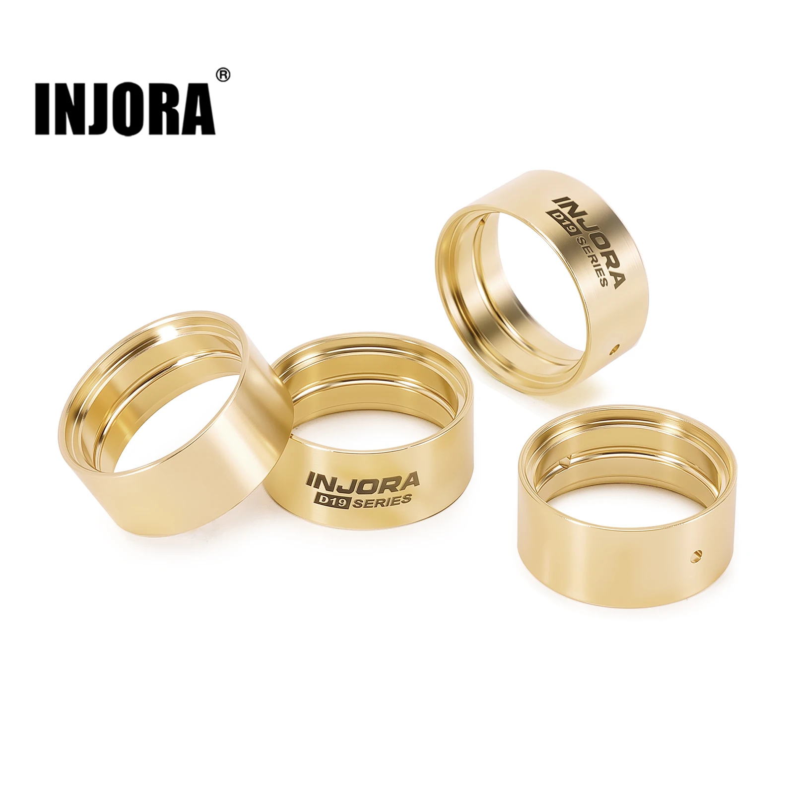 INJORA 5.6g Brass Inner Clamp Rings for INJORA 0.7