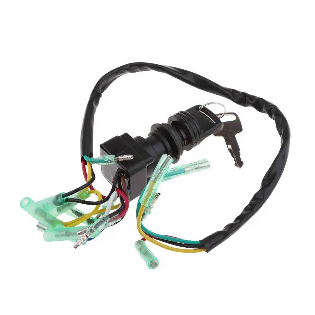 1 Put The Replacement Ignition Switch Key on The Outboard PN 703 82510 43 00
