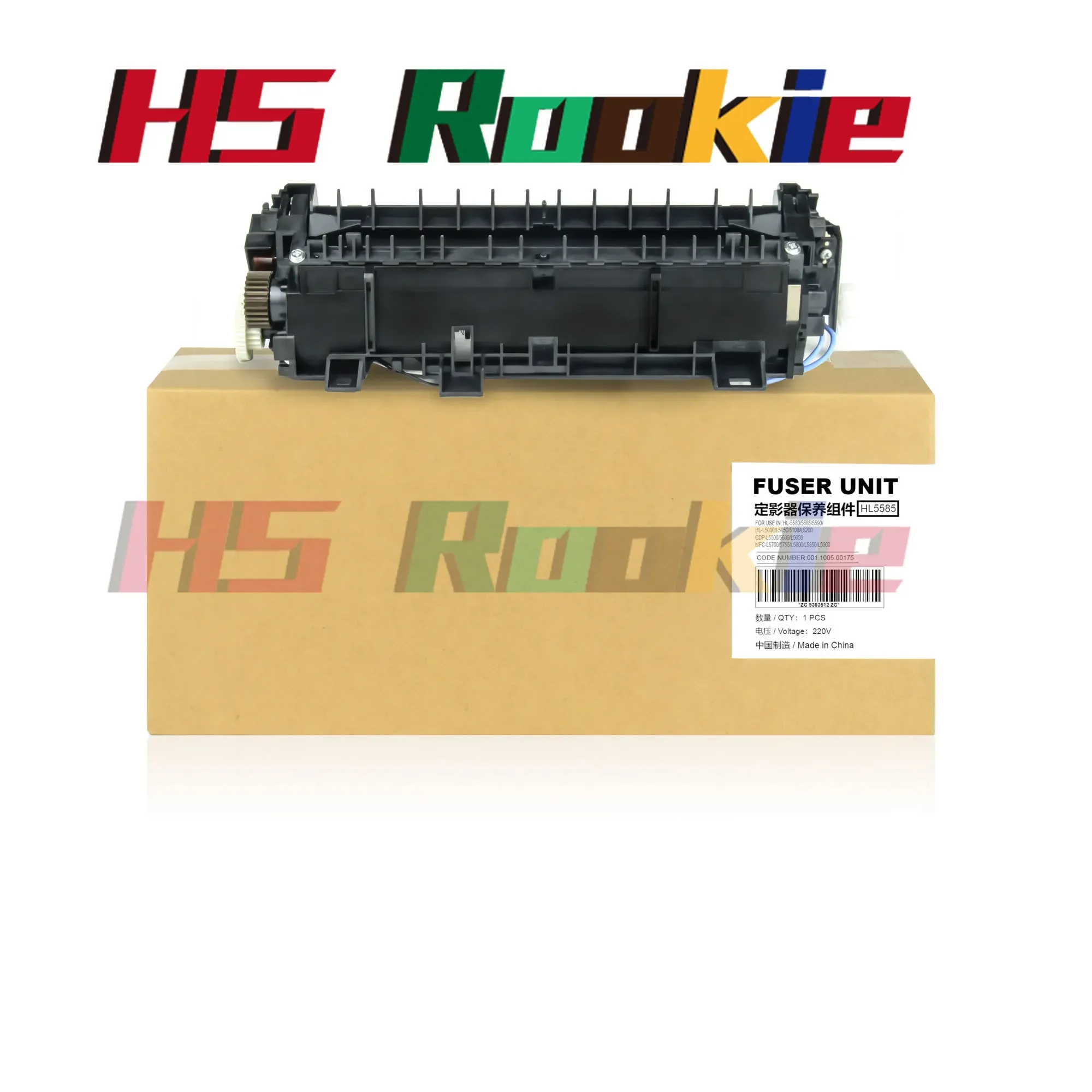 Fuser Unit Assy support for Brother HL-5580D HL-5585D HL-5590DN HL-5595DN HL 5580 5585 5590 5595 HL-5580 HL5590 Fuser Assembly D