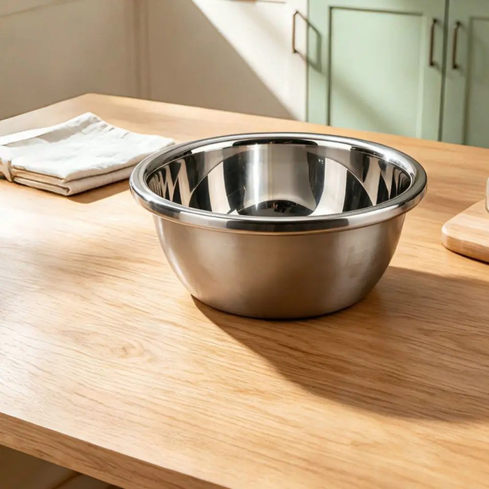 Multi Use 316 Stainless Steel Basin Fruit Vegetable Colander Basket Rice Washing Bowl Durable Kitchen Cooking Gadget