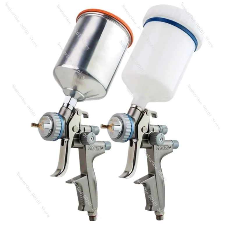 Auto special spray gun High atomization pot light paint topcoat Sheet metal spray gun Pneumatic