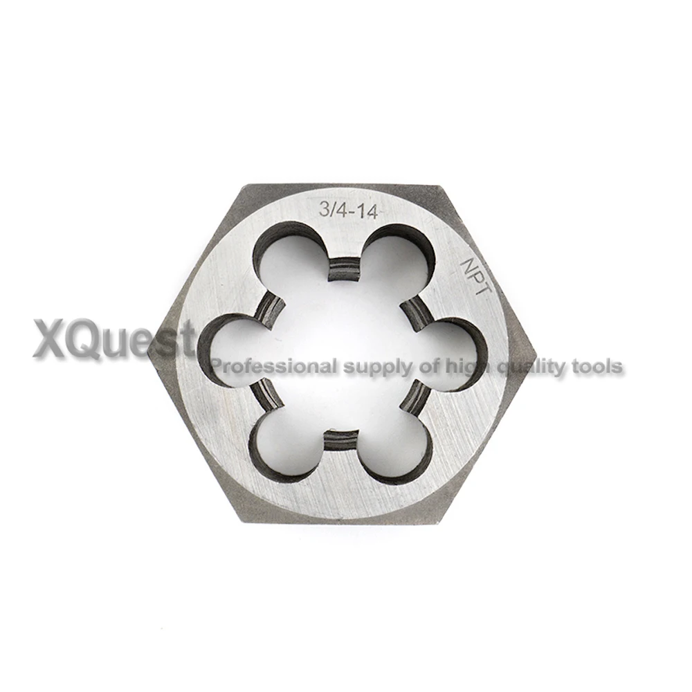 American tapered Hexagonal Pipe Thread die nut Right hand Hexagon Dies nuts NPT 1/16 1/4 1/8 3/8 1/2 3/4 NPT1/4 NPT3/8 NPT1/2