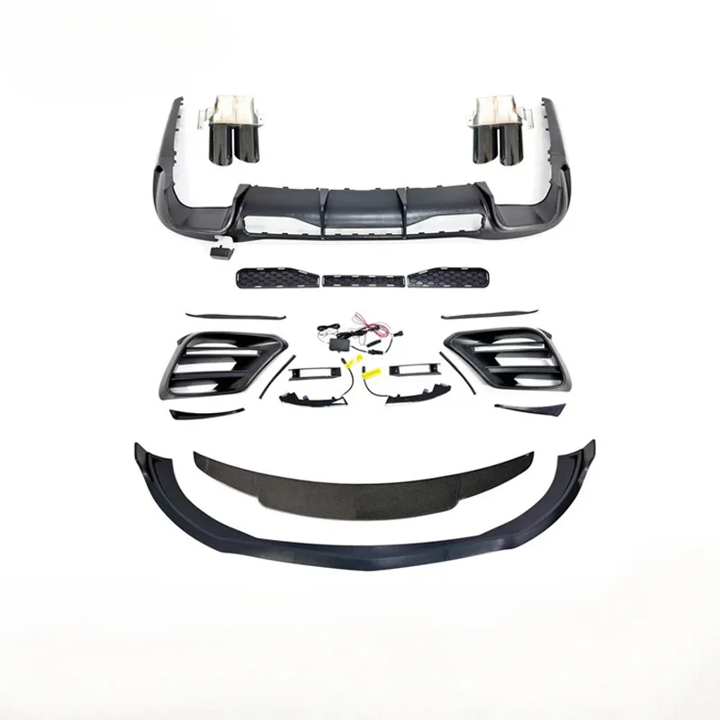 

Body Kit for S Class W223 Sport Change to B Style Model Include Front Lip Rear Diffuser Tail Pipes