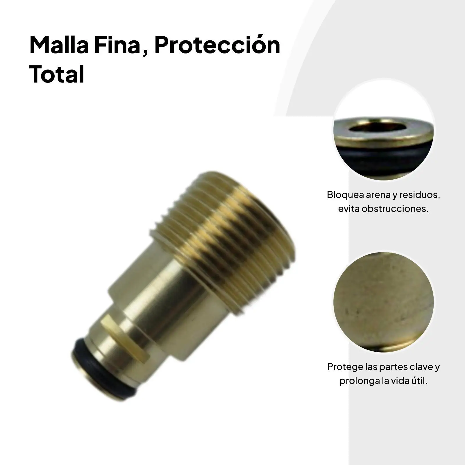 Pressure Washer Accessories Water Inlet Clear Filter Nut High Pressure Washing Equipment Practical Multiuse Copper for Garden