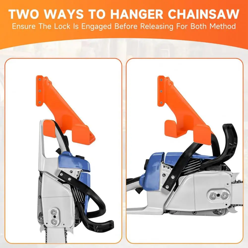 Lawn Tool Organizer for Shed Garage Organizer Trimmer Rack Wall Mounted Garden Power Tool Hanger Heavy Duty Weed Whackers Hedge