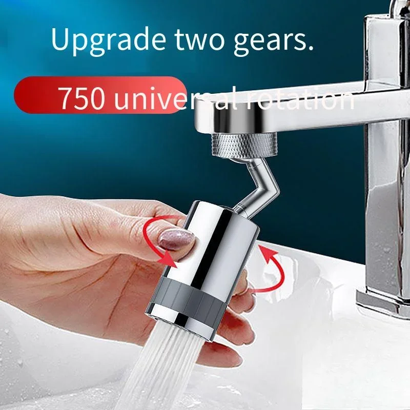 Explosive 720 ° Universal Rotary Filter Splash-proof Faucet Outlet Foreign Trade Shower Nozzle Household Aerator