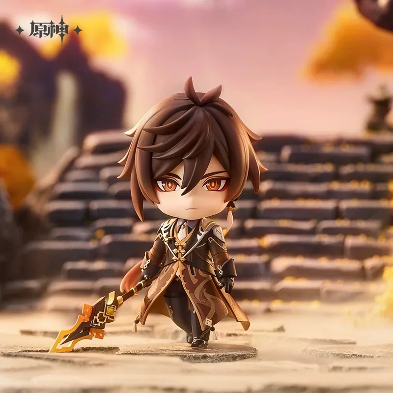 

miHoYo Official Genuine Genshin Impact Liyue Harbor Series ZhongLi Figurine Ornaments Cosplay Anime Game Gifts Secondary Fashion