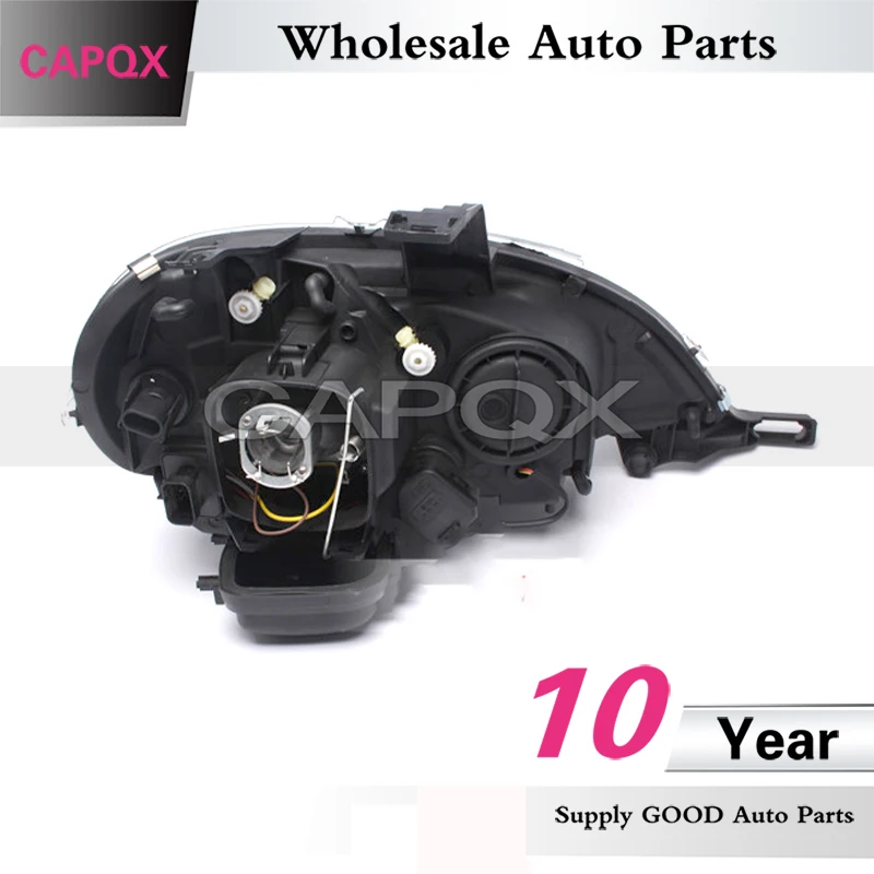 CAPQX Halogen Front Bumper Headlight For Benz ML-Class W163 1998-2004 Front Head Light Headlamp Head Lamp