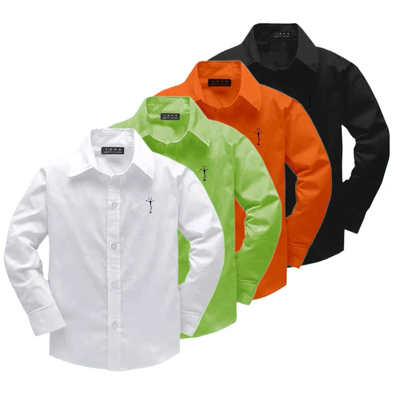 

Children White embroidery pony shirts Kids Top Boys girls long Sleeve baby wedding Clothing Baby top Tee Shirt Students Clothing