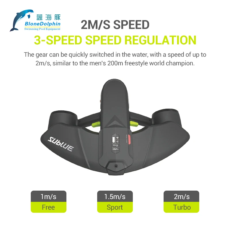 محرك مزدوج غاطس الدافع الغاطسة الدافع دعم التطبيق التحكم 40 متر تحت الماء المروحة الصغيرة