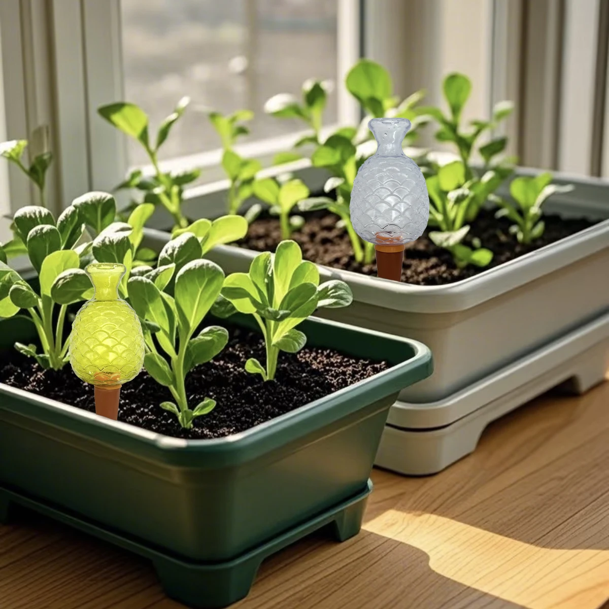 3 قطعة نظام الري بالتنقيط الدفيئة التلقائي الذاتي سقي المسامير للنباتات داخلي في الهواء الطلق حديقة النباتات الري #1