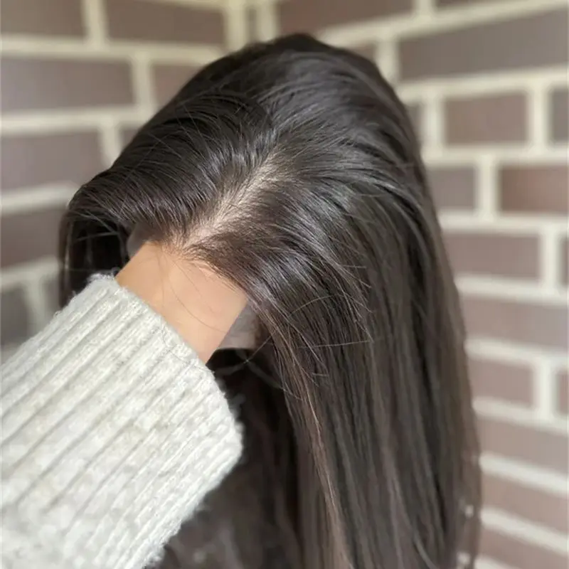 parrucca-a-densita-150-ombre-marrone-scuro-con-riflessi-parrucca-anteriore-in-pizzo-sintetico-piega-capelli-umani-morbida-parrucca-corta-diritta-bob-vera-parrucca-top-in-pizzo