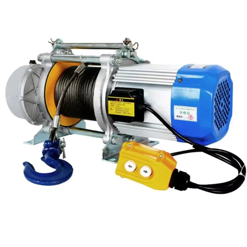 KCD HIGH QUALITY ALUMINUM SHELL ELECTRIC WINCH ELEVATOR HOIST