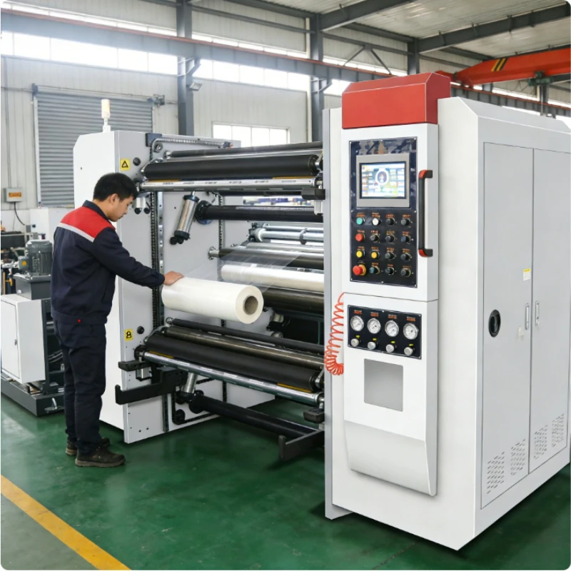 Roll Slitting Machine Automatic Slitter Rewinder Machine Thermal Paper POS Roll Making Industrial Jumbo Roll Stable Reliable