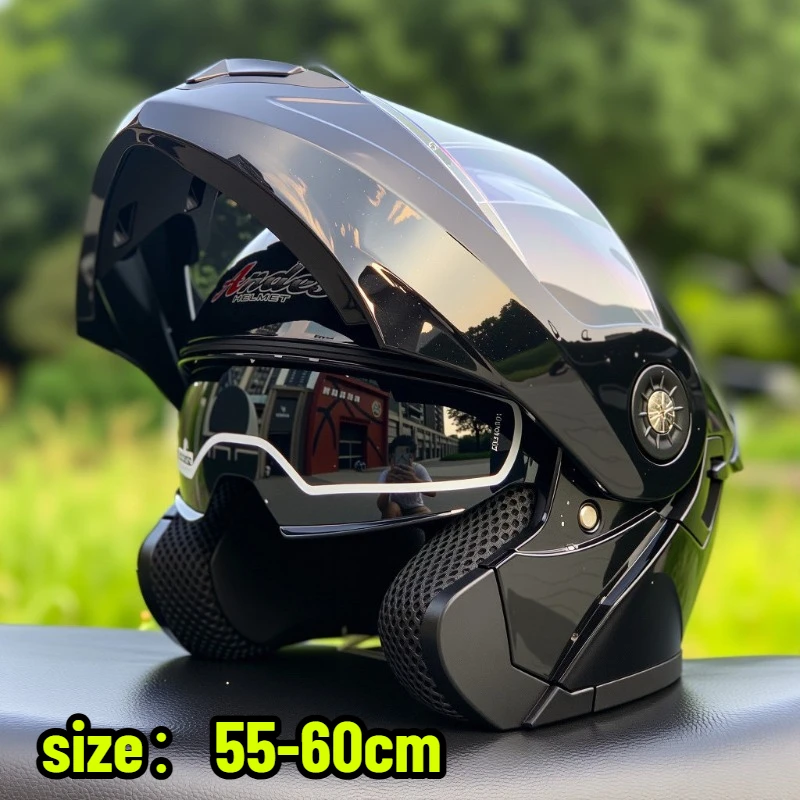 

Мужской и женский зимний термозащитный шлем-маска для электровелосипедов и мотоциклов, подходит для всех сезонов